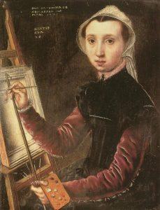 Caterina Van Hemessen. Autorretrato (1548).