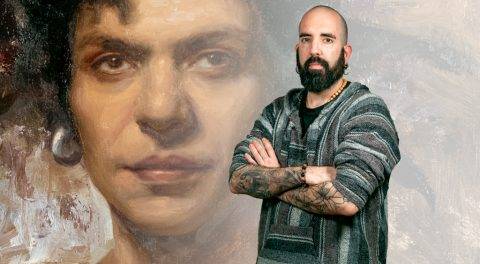 Retrato al óleo de principio a fin